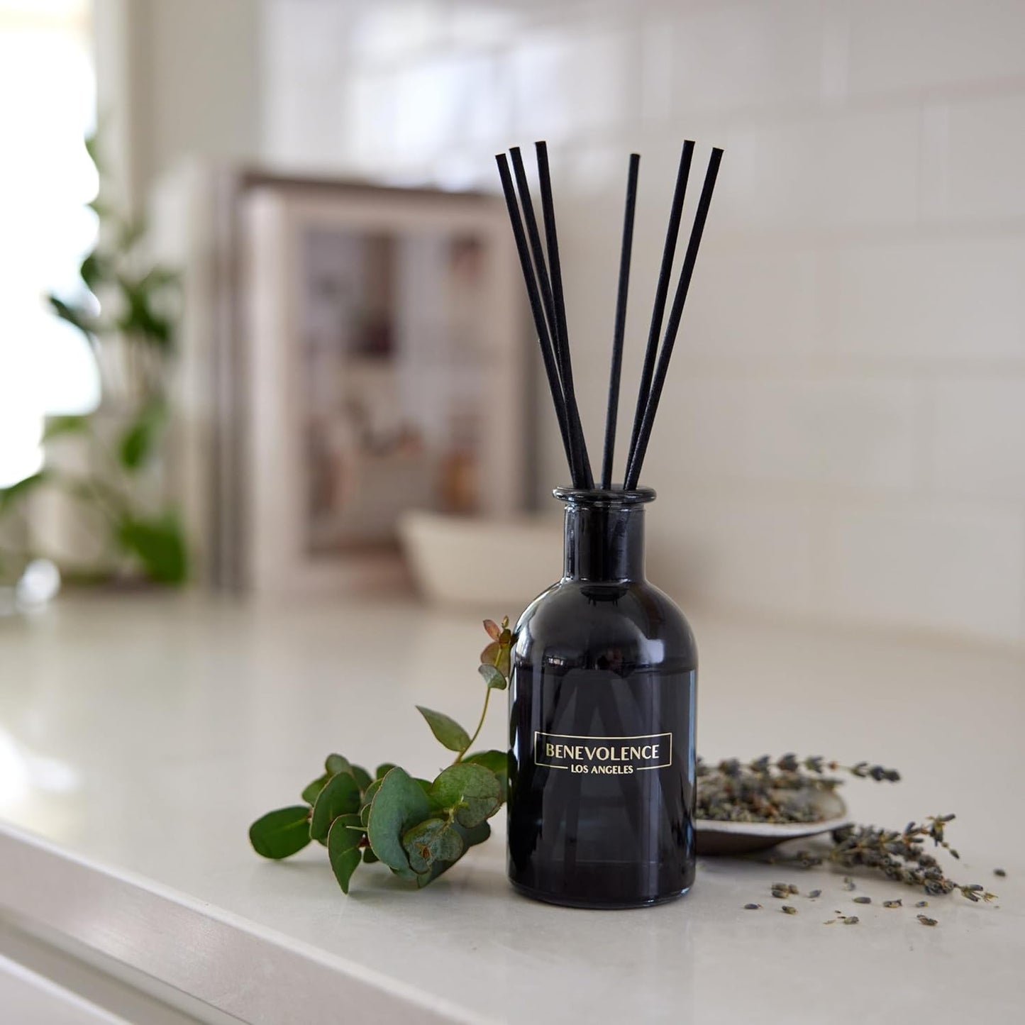 Reed Diffusers for Home, Lavender & Eucalyptus Relaxing Fragrance | Aromatherapy Reed Diffuser Sticks with Gift Box, Scented Sticks for Bathroom | Home Décor