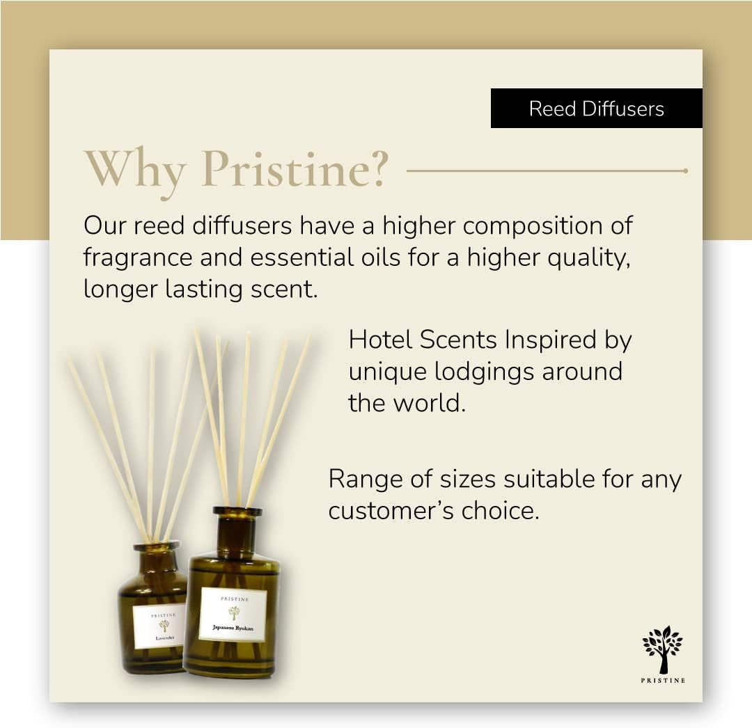 Maldives Villa/Inspired by Marriott Hotel Reed Diffuser Refill with Reed Sticks | Citrusy Grapefruit, Apple/Ocean Breeze/Sandalwood Oil Diffuser Refills | Hotel Reed Diffuser Oil Refill