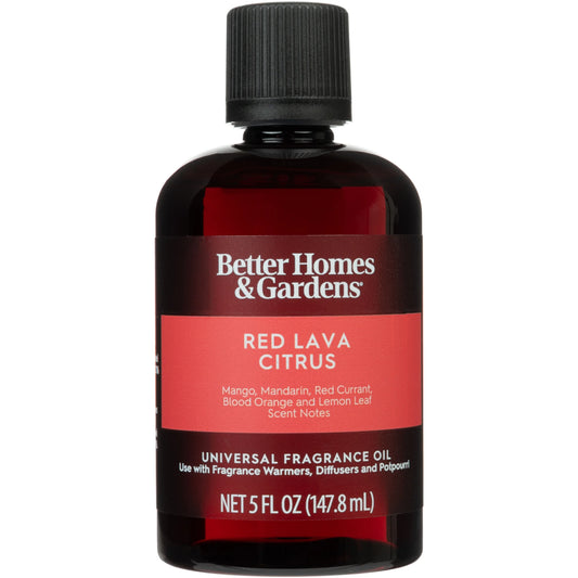 Universal Fragrance Oil, Red Lava & Citrus, 5 Fl Oz, for Use with Fragrance Oil Diffusers, Fragrance Warmers, Potpourri, and Wicking Fragrance Diffusers