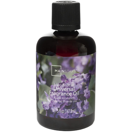 Universal Fragrance Oil, Lilac Breeze, 5 Fl Oz, for Use with Fragrance Oil Diffusers, Fragrance Warmers, Potpourri, and Wicking Fragrance Diffusers