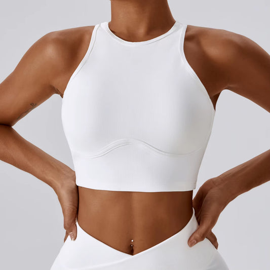 Women'S Sport Bras Gym High Intensity Underwear Running Yoga Beautiful Back Dry Bras Shockproof Rib Workout Bra Seamless Fitness