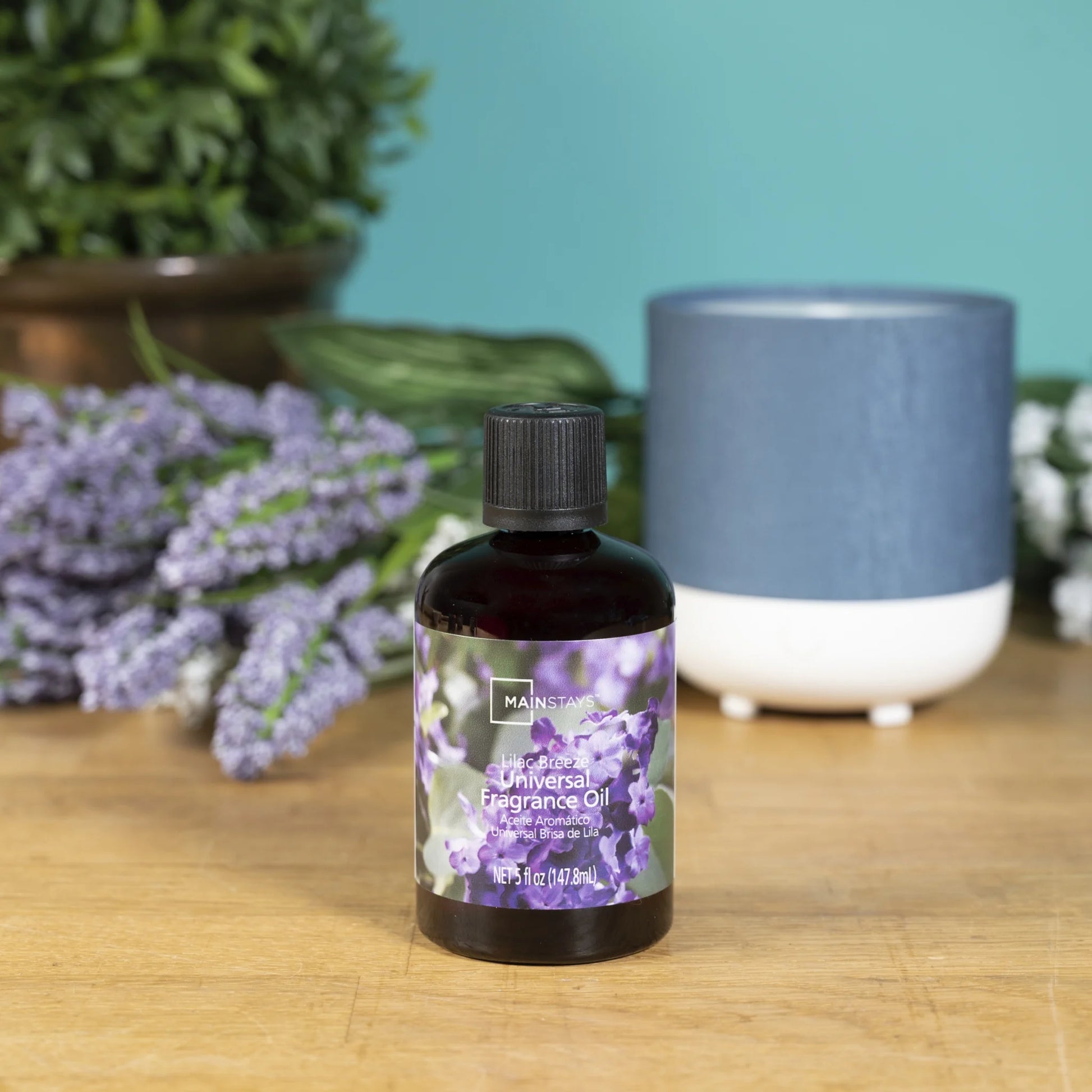 (3 Pack)  Universal Fragrance Oil, Lilac Breeze, 5 Fl Oz, for Use with Fragrance Oil Diffusers, Fragrance Warmers, Potpourri, and Wicking Fragrance Diffusers