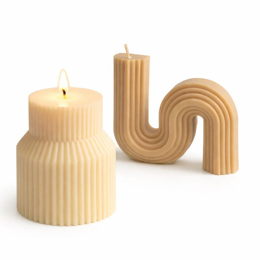 ✨ Soft Curve Candle