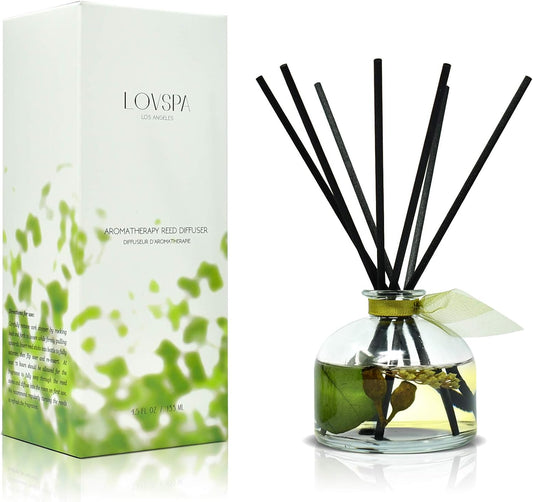 Eucalyptus Reed Diffuser Set for Home, Revive Fresh Eucalyptus, Sage, Citrus & Mint Scent Diffuser with Sticks for Bathroom Shelf Decor Accessories, Top Aromatherapy Gift for Women