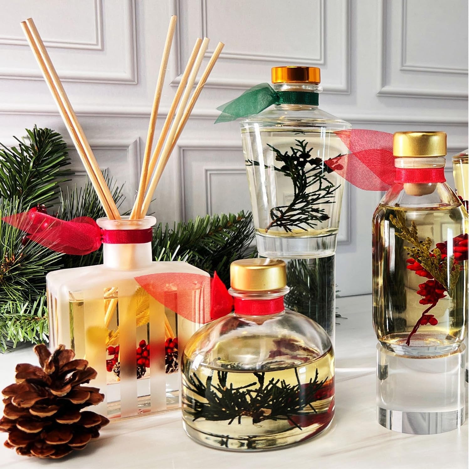 Soothe Tahitian Vanilla Bean Reed Diffuser Refill Oil with Replacement Reed Sticks | Vanilla Absolute, Amber and Tonka Bean Essential Oils, 4 Oz - Made in the USA