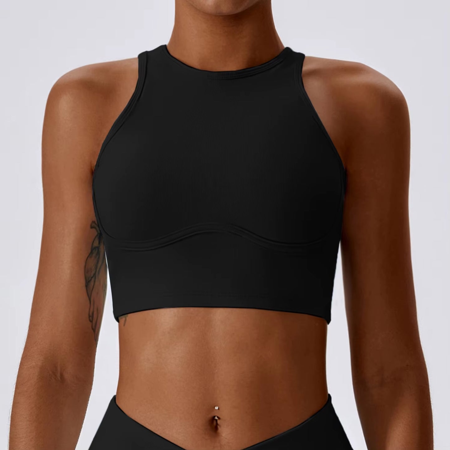Women'S Sport Bras Gym High Intensity Underwear Running Yoga Beautiful Back Dry Bras Shockproof Rib Workout Bra Seamless Fitness