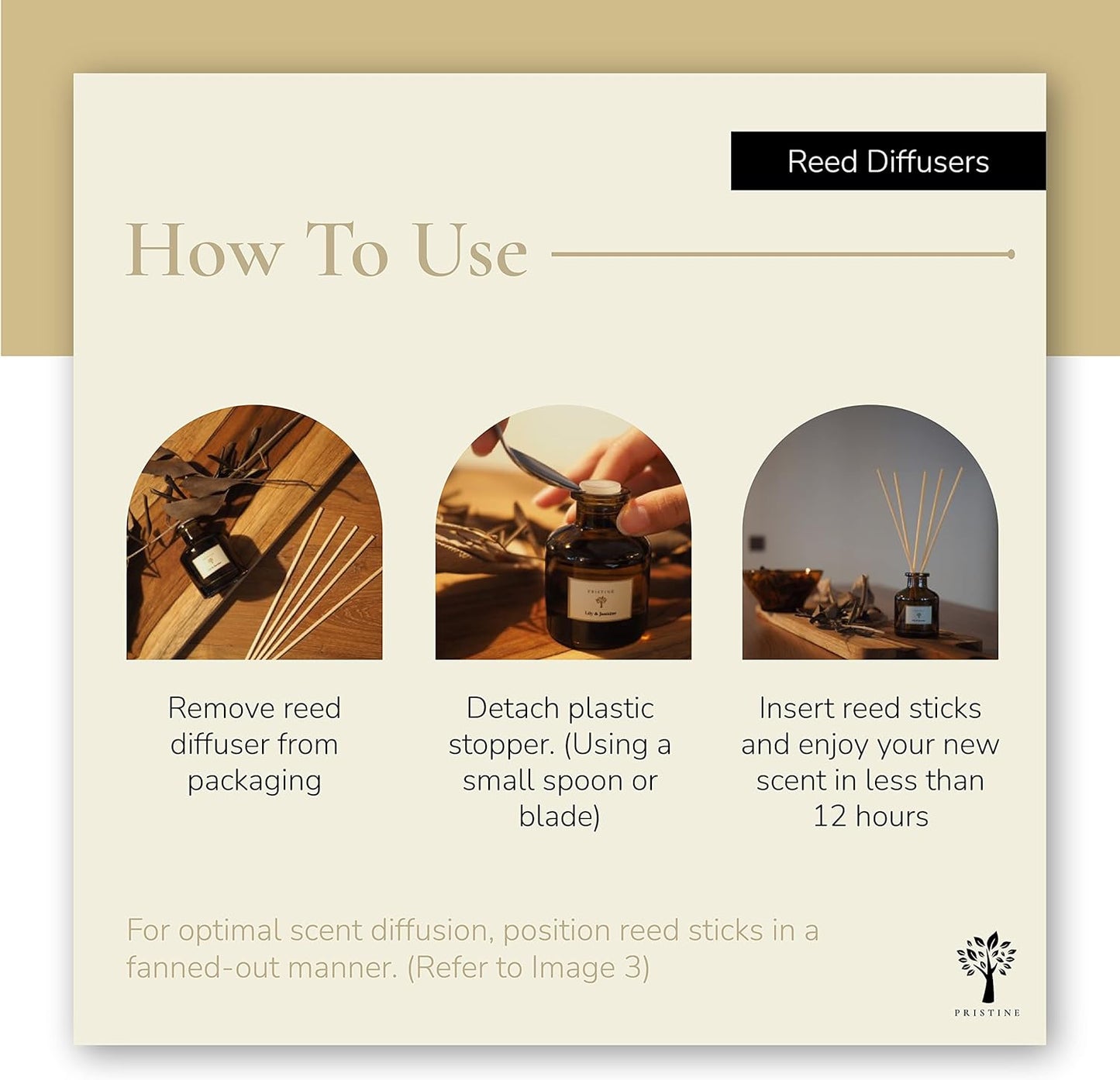 Maldives Villa/Inspired by Marriott Hotel Reed Diffuser Refill with Reed Sticks | Citrusy Grapefruit, Apple/Ocean Breeze/Sandalwood Oil Diffuser Refills | Hotel Reed Diffuser Oil Refill