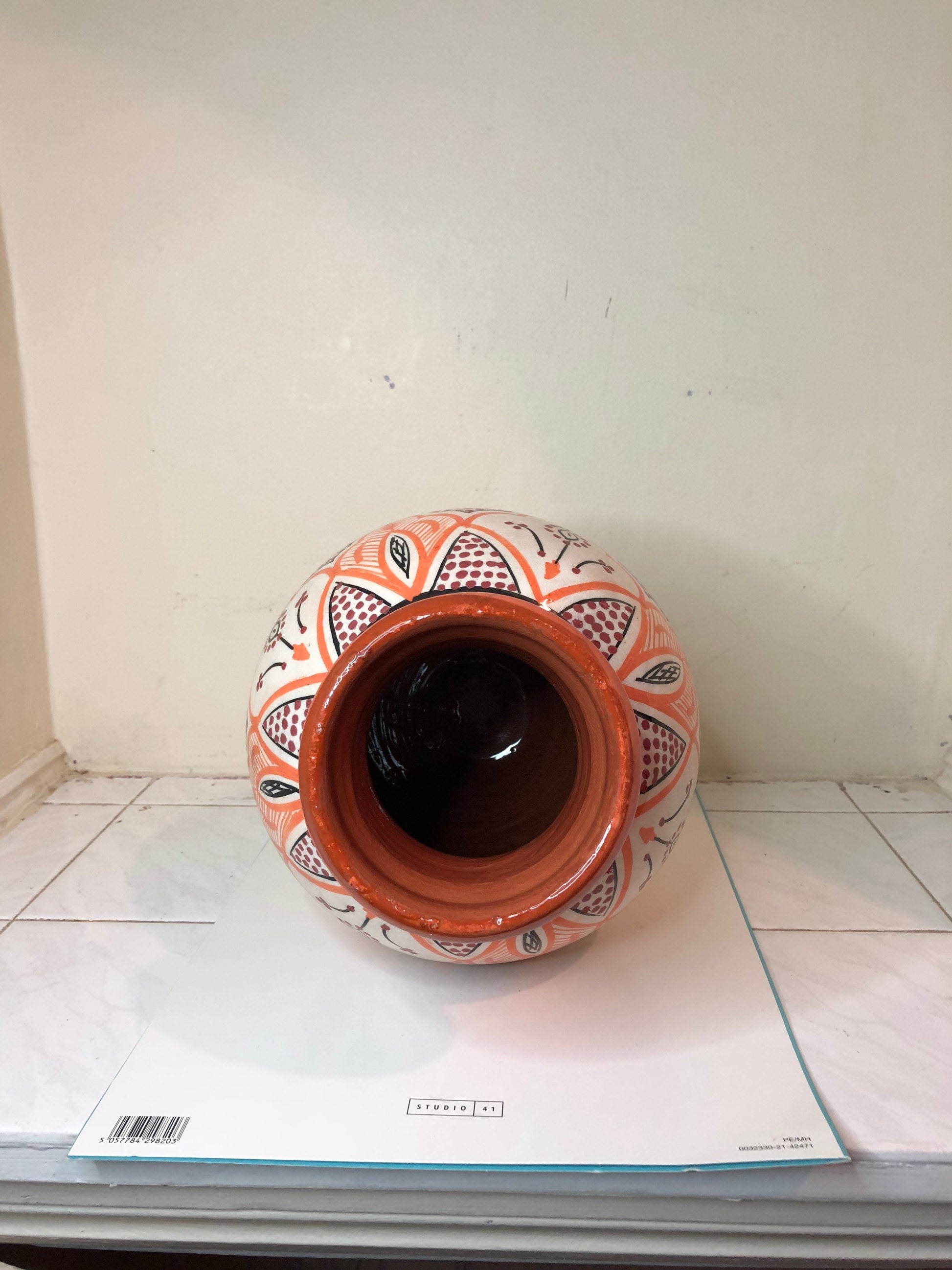 Handmade Moroccan Hand Painted Ceramic Vases